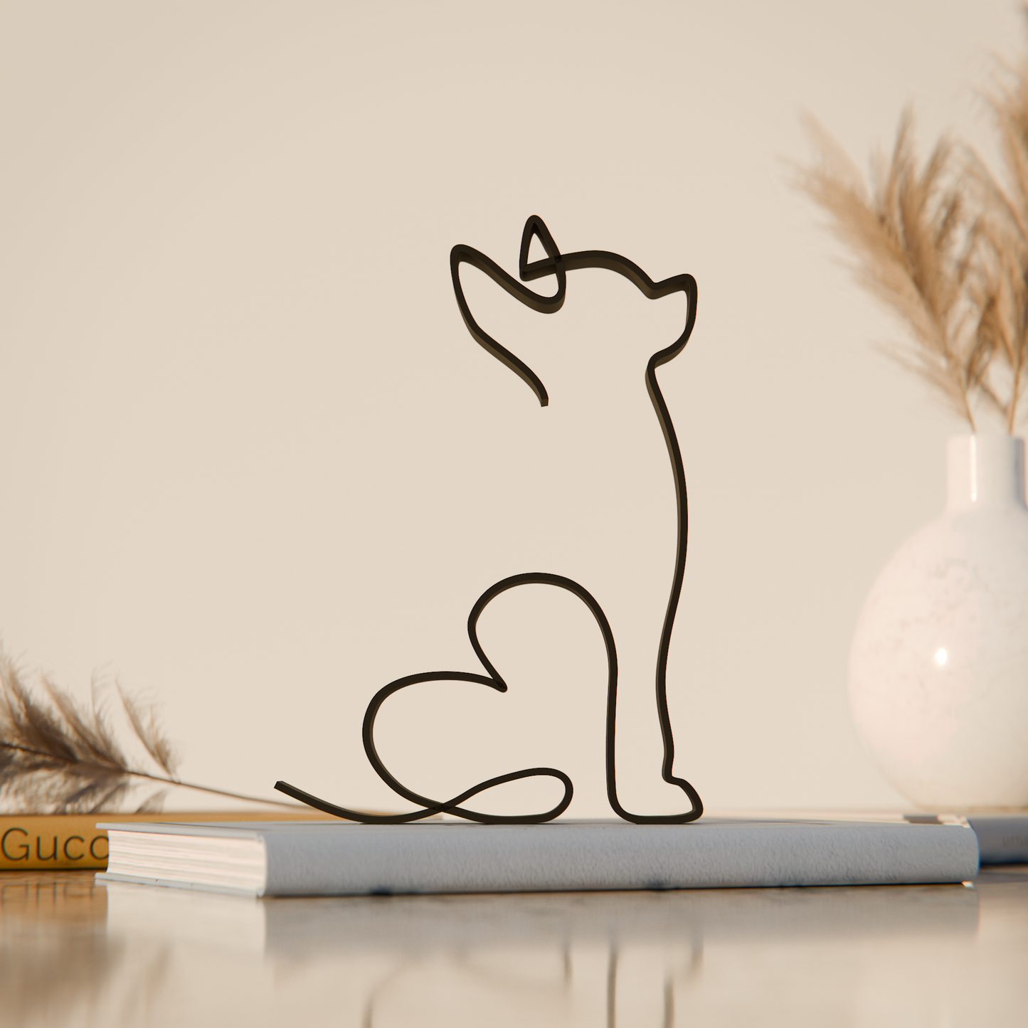 Chihuahua - Line Art Figure