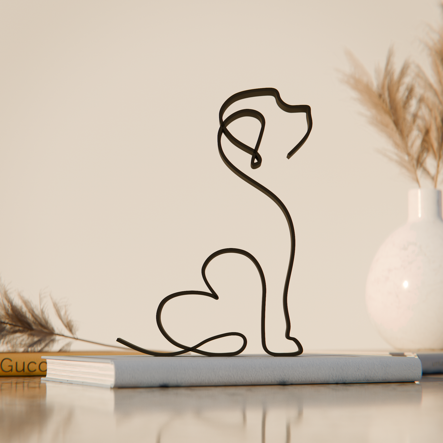 Cockapoo - Line Art Figure