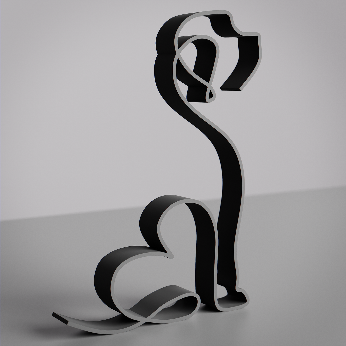 Cockapoo - Line Art Figure