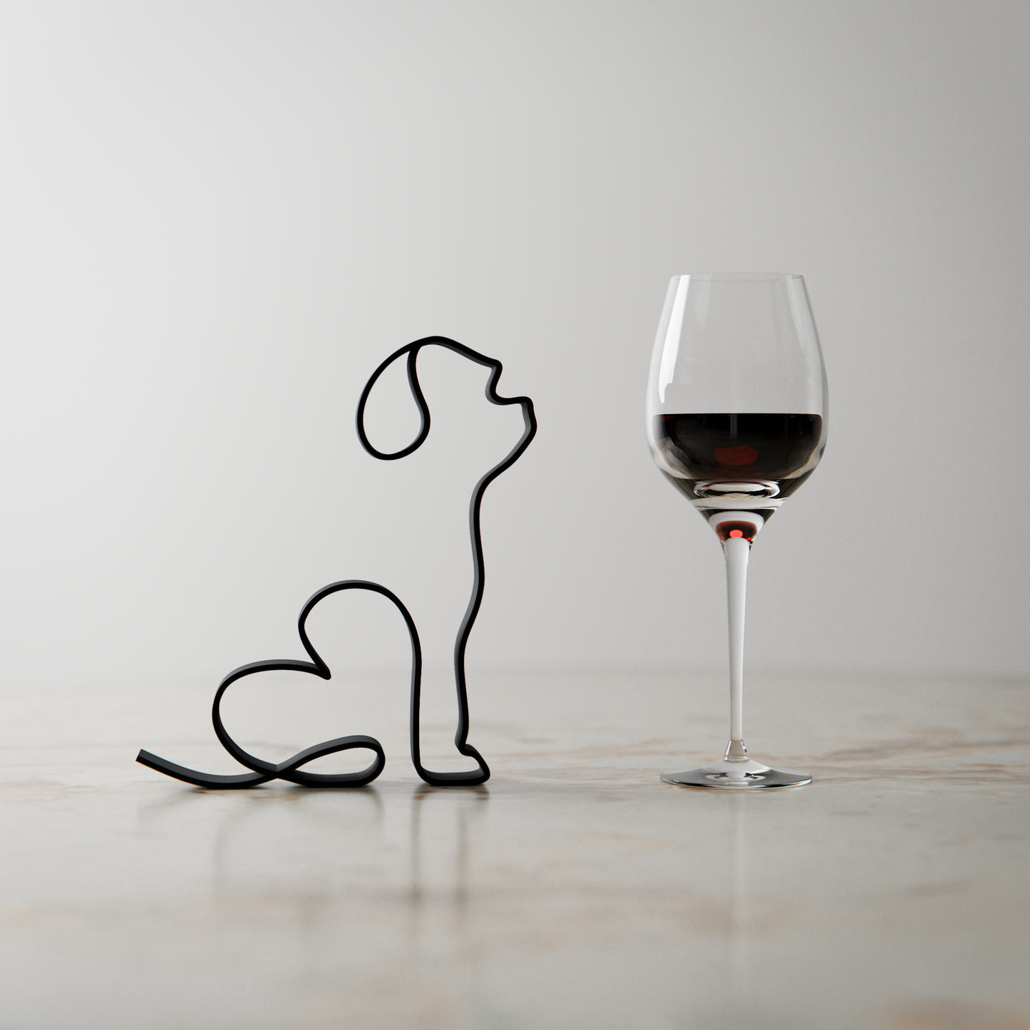 Havanese - Line Art Figure