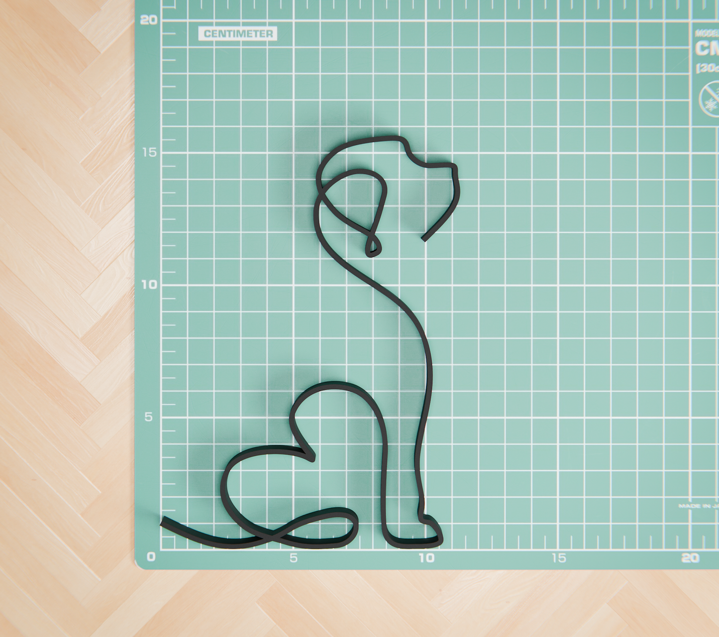 Cockapoo - Line Art Figure