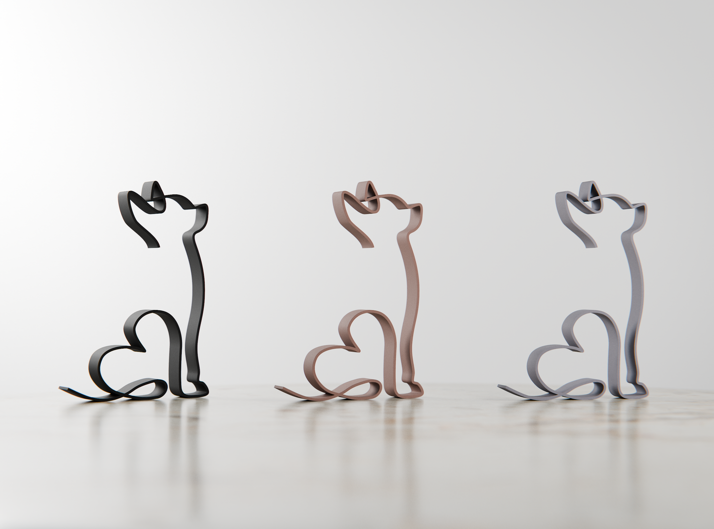 Chihuahua - Line Art Figure