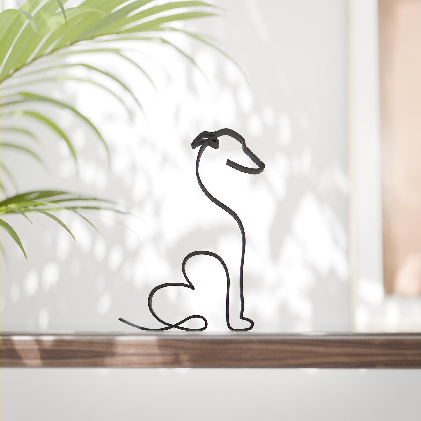 Whippet Dog - Line Art Figure - Dog 23