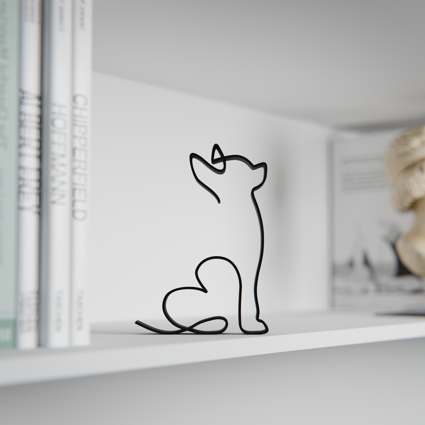 Chihuahua - Line Art Figure