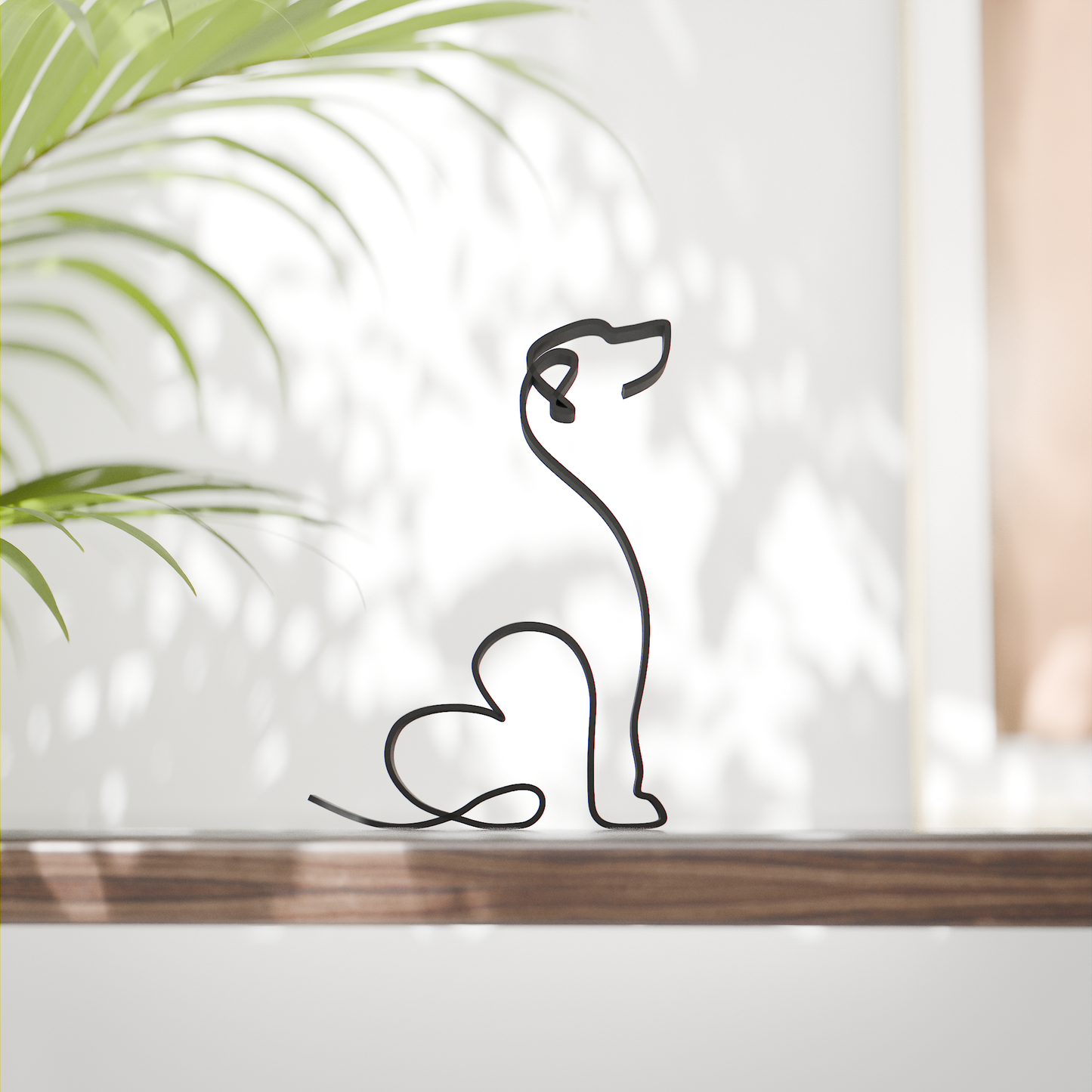 Rhodesian Ridgeback - Line Art Figure