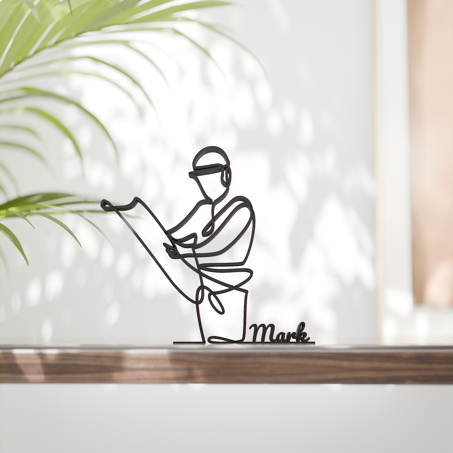 Architect - Customized Line Art Figure