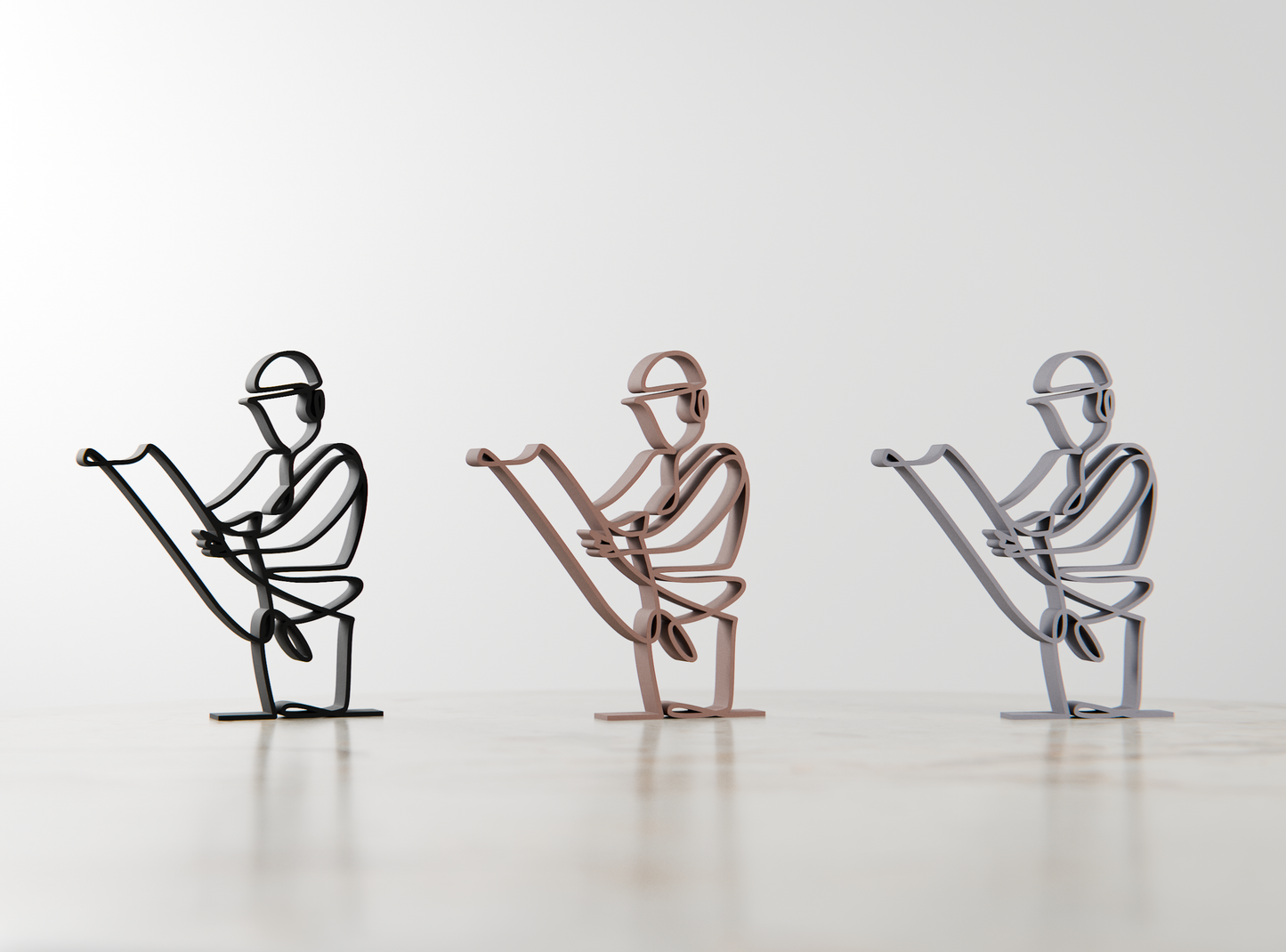 Architect - Customized Line Art Figure