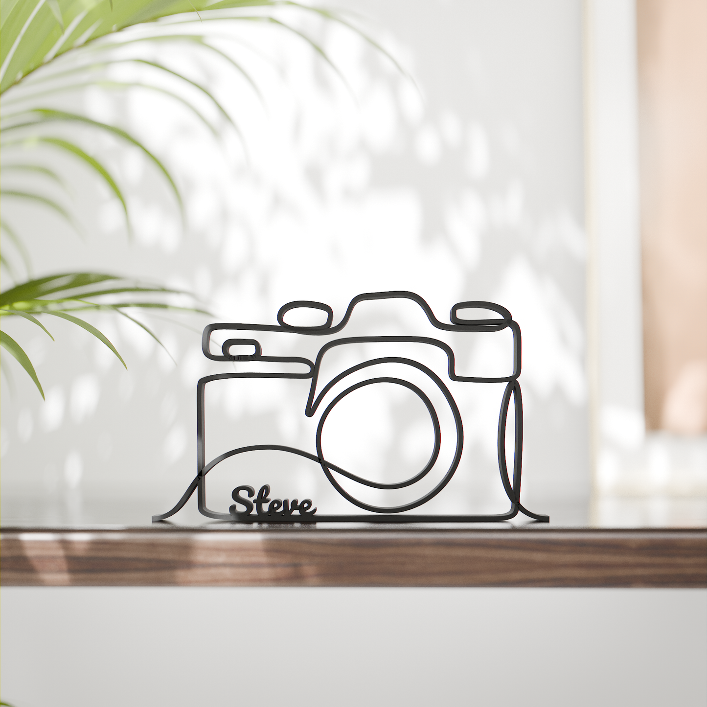 Camera - Customized Line Art Figure