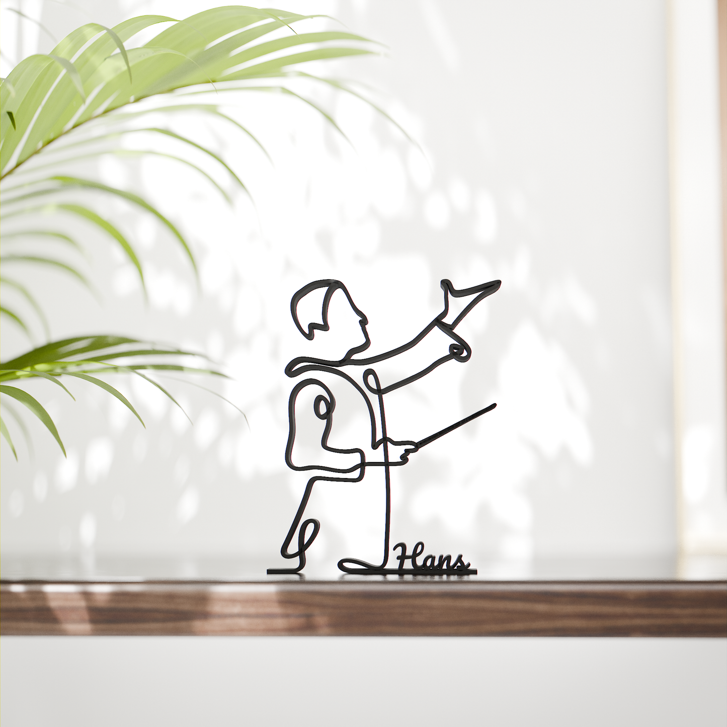 Conductor - Customized Line Art Figure