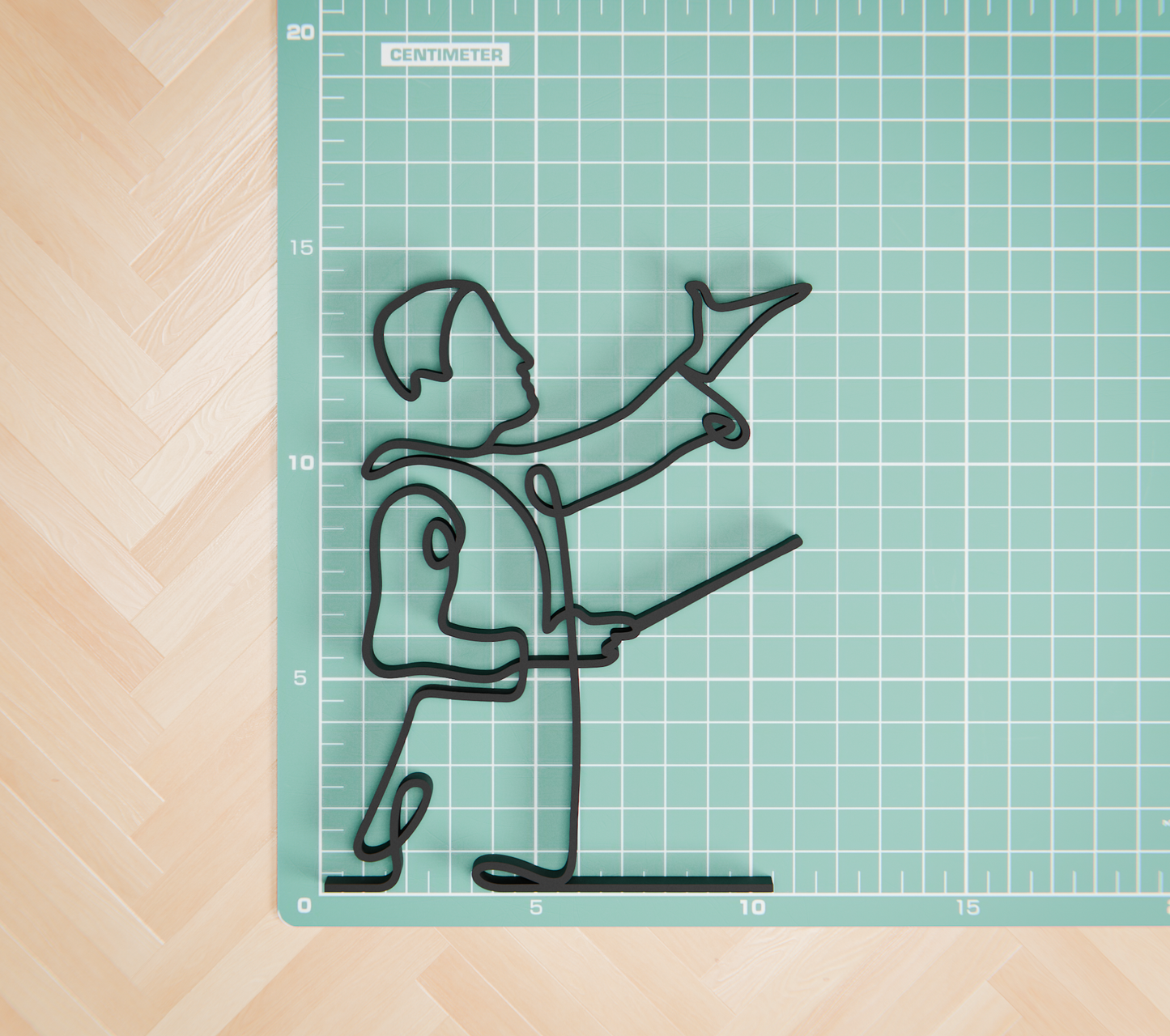 Conductor - Customized Line Art Figure