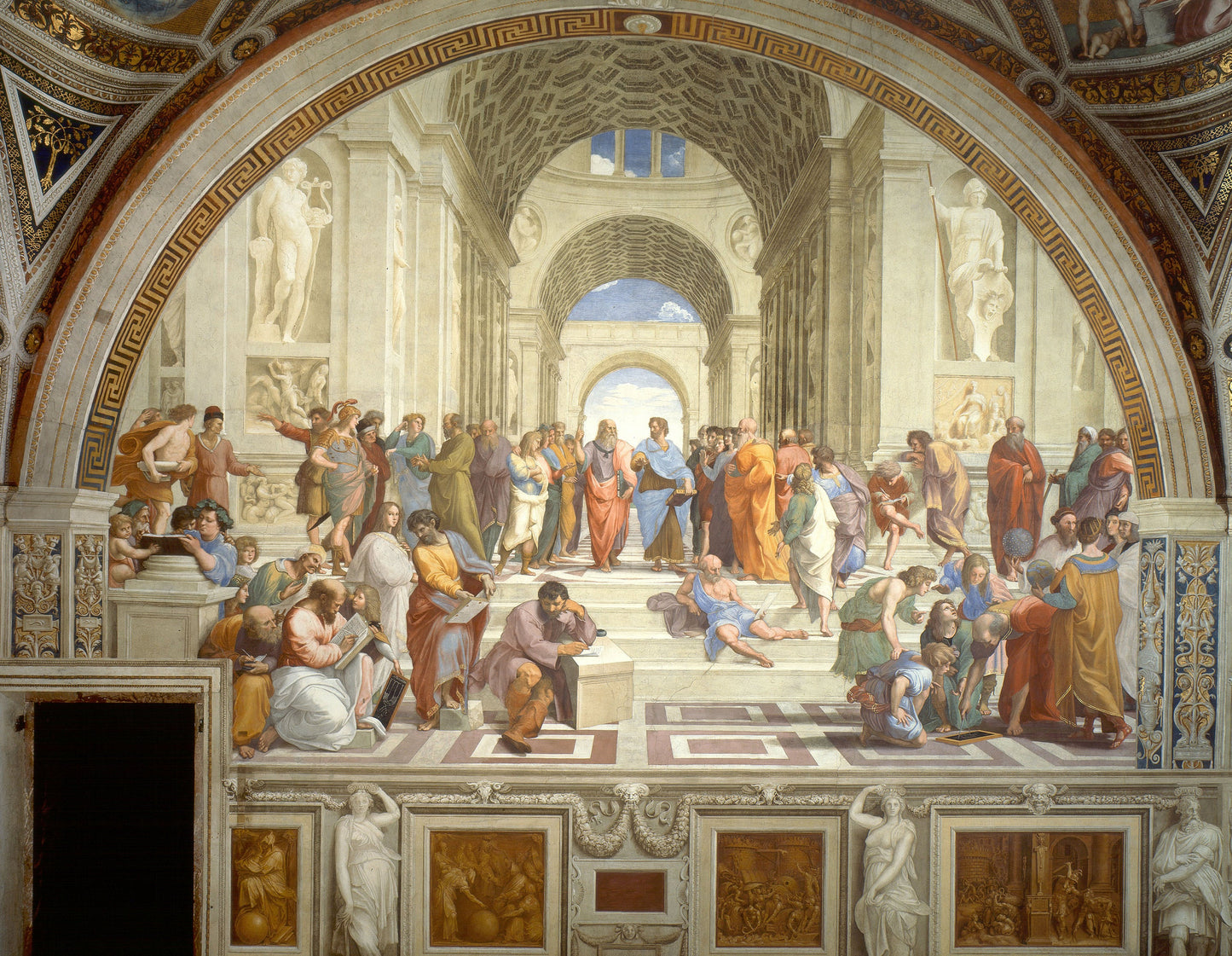Customized Portrait of School of Athens from Photo, Turn Me Into a Fresco by Raphael Fresco | Custom Portrait Gift | Digital Download