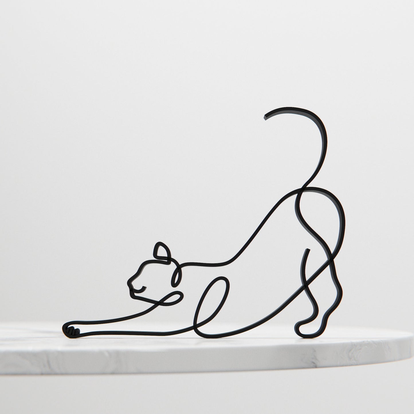 Cat 01 - Line Art Figure