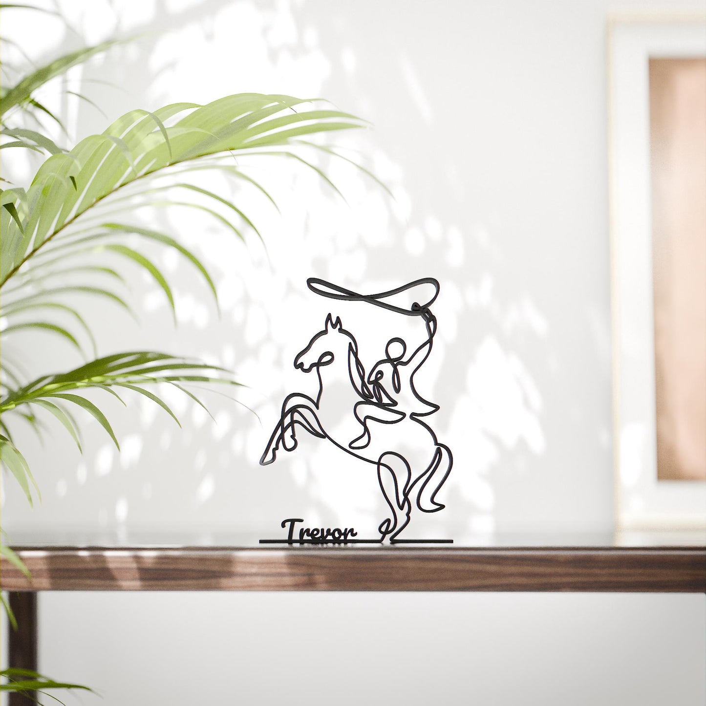 Rodeo - Line Art Figure