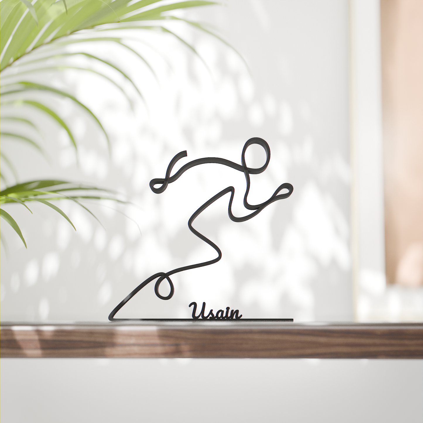 Runner/Sprinter - Customized Line Art Figure