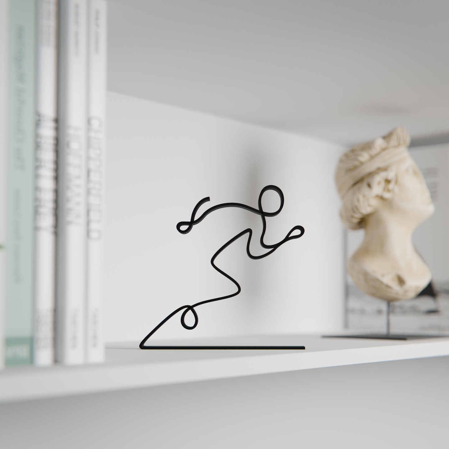 Runner/Sprinter - Customized Line Art Figure
