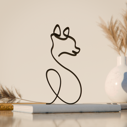 Chihuahua Dog 77 - Line Art Figure