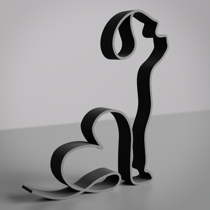 Havanese - Line Art Figure