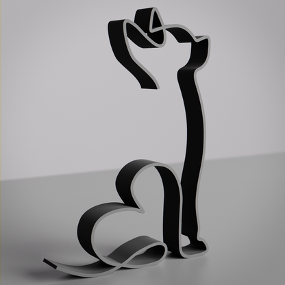 Chihuahua - Line Art Figure