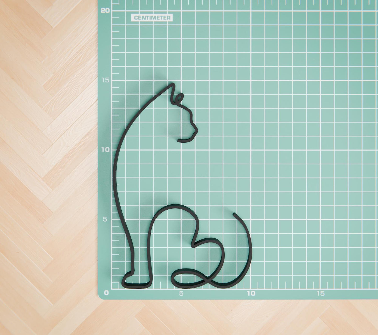 Ragdoll Cat - Line Art Figure