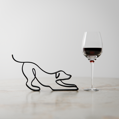 Dog 80 - Line Art Figure