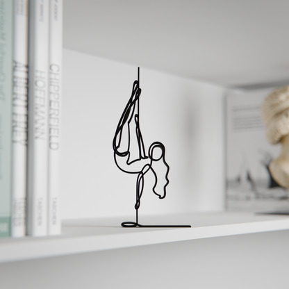 Pole Dancer - Customized Line Art Figure