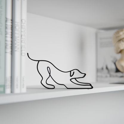 Dog 80 - Line Art Figure