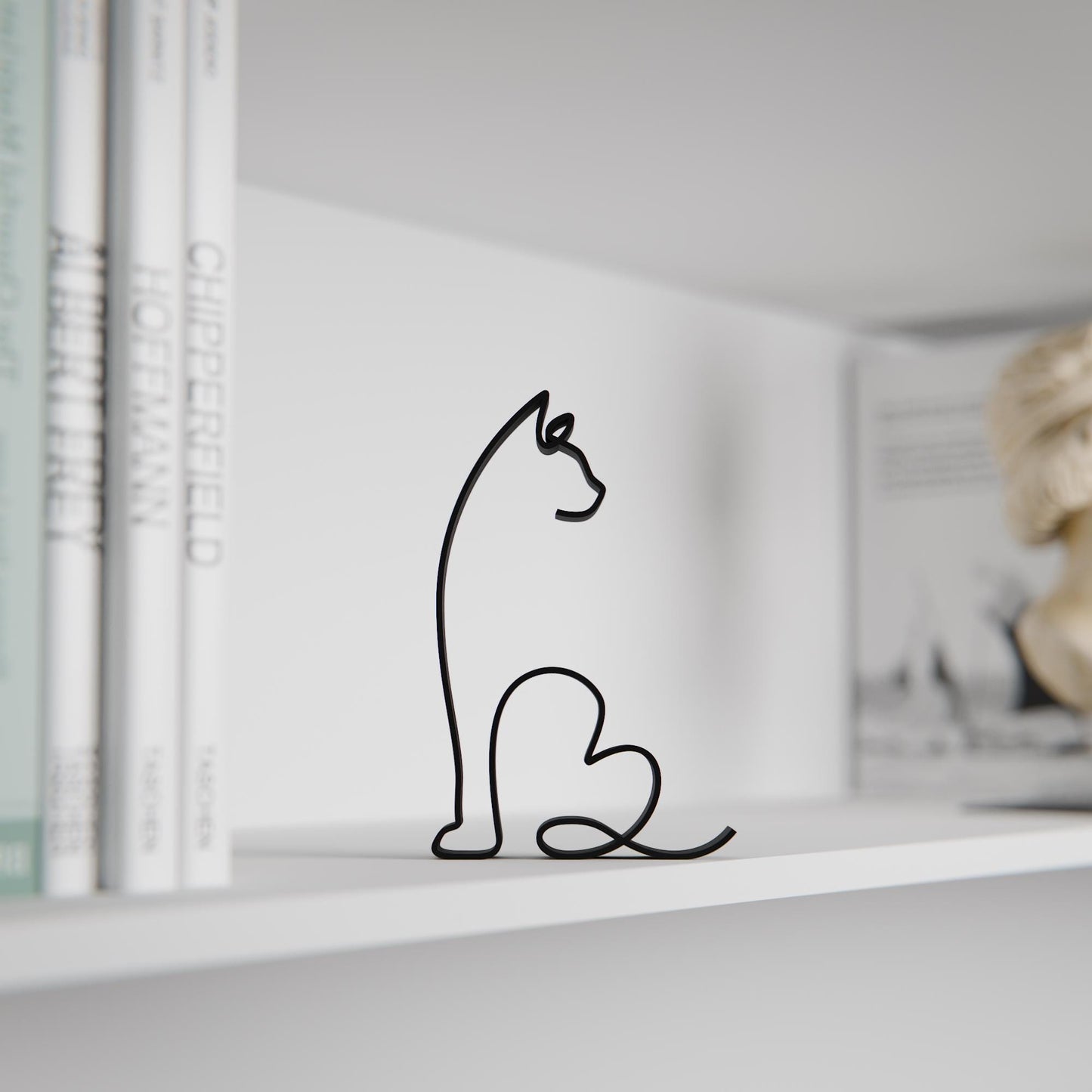 Bengal Cat - Line Art Figure
