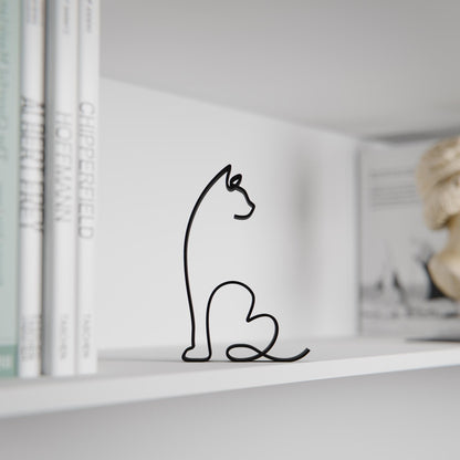 Bengal Cat - Line Art Figure