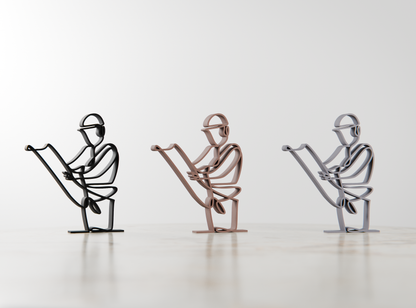 Architect - Customized Line Art Figure