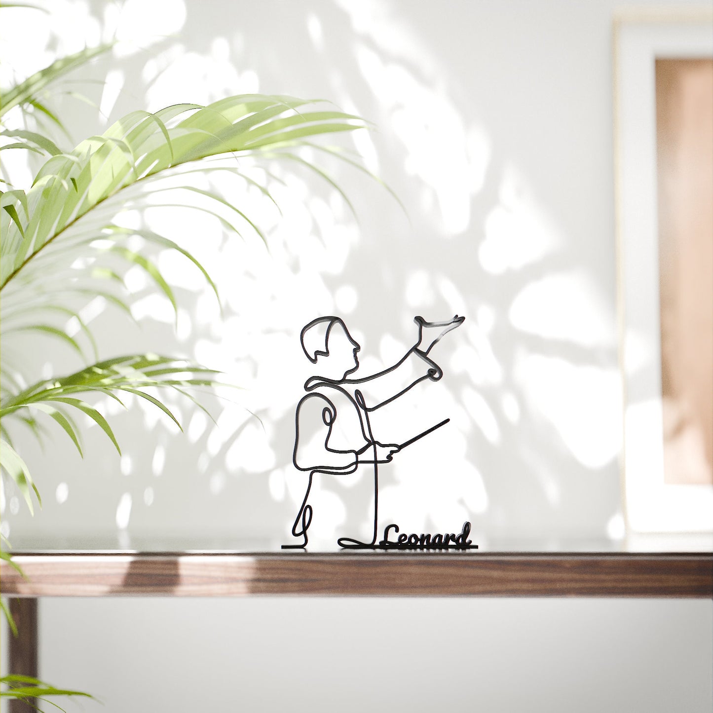 Conductor - Customized Line Art Figure