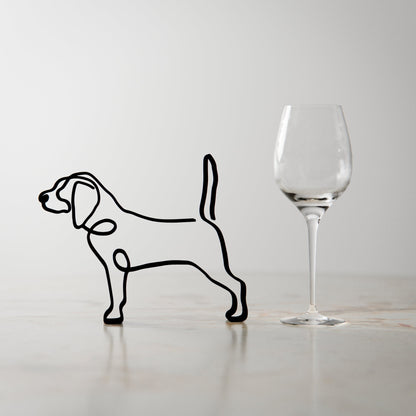 Beagle 02  - Line Art Figure