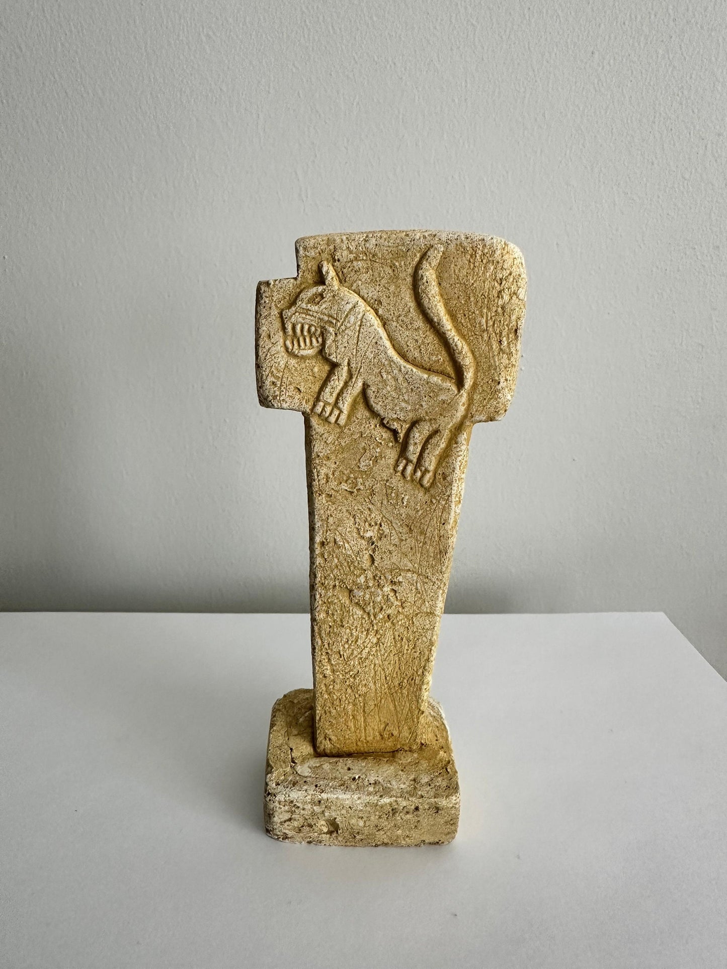 Gobeklitepe - Lion-shaped Pillar / Netflix Tv Series THE GIFT (ATIYE) Gobeklitepe , Urfa