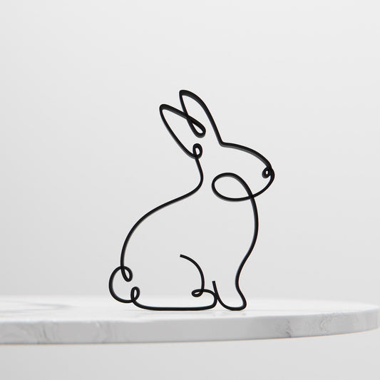 Rabbit - Line Art Figure