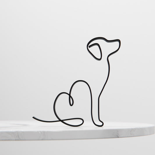 Beagle  - Line Art Figure