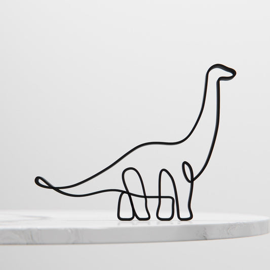 Dinosaur - Line Art Figure