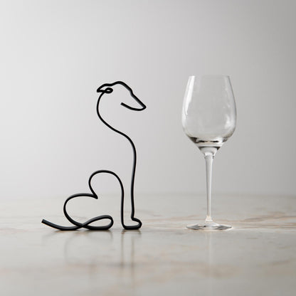 Greyhound  - Line Art Figure