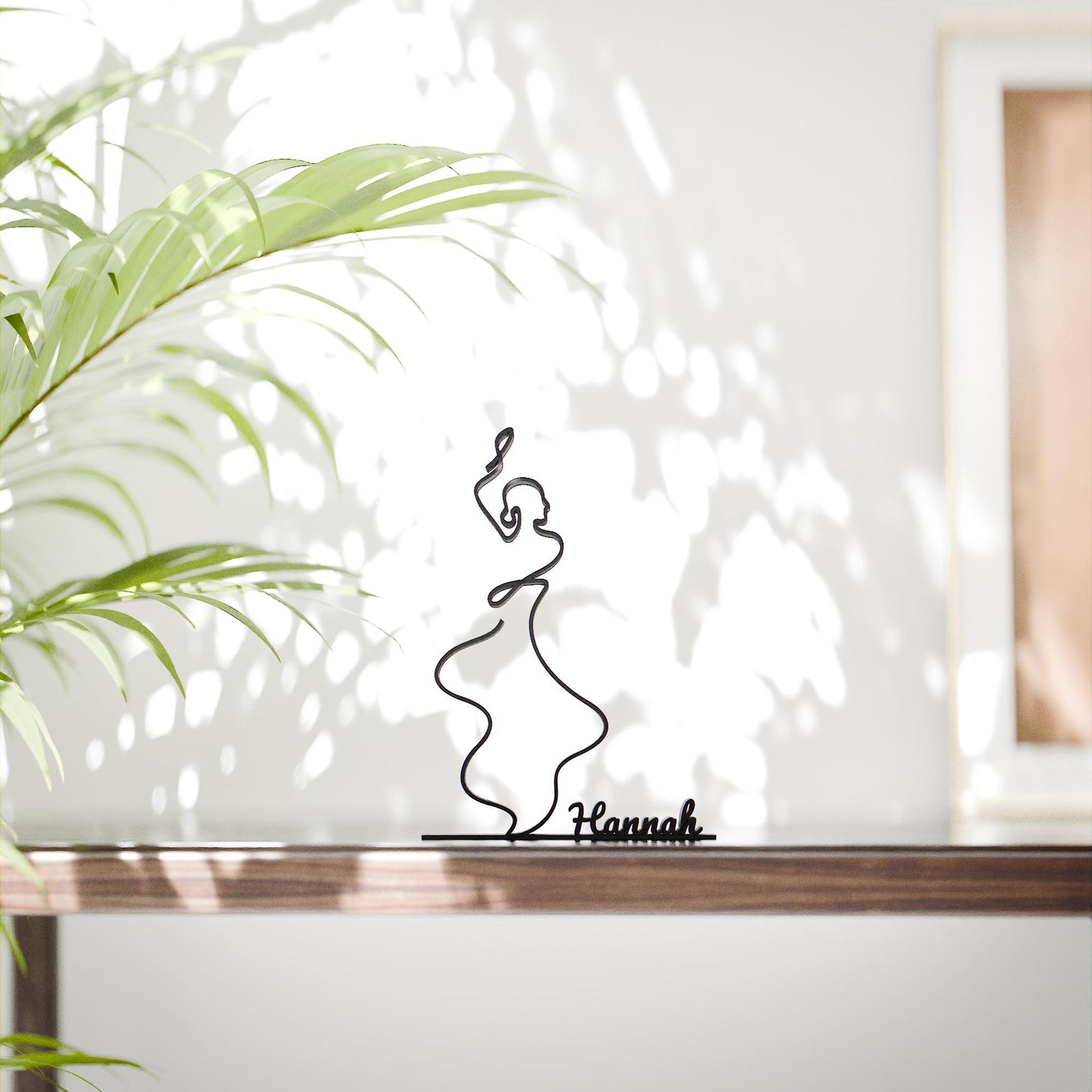 Flamenco Dancer - Customized Line Art Figure