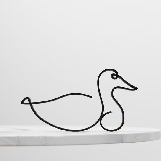 Duck - Line Art Figure